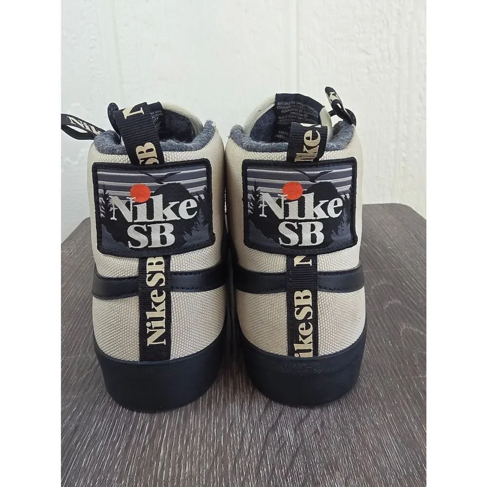 Nike SB Mid-Top Sneakers Zoom Blazer Mid Premium Ratta, Size 9 J8